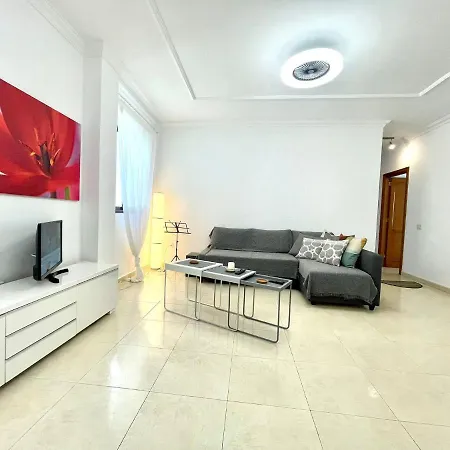 Apartamento Frente Al Oceano Con Terraza Y Bbq En Playa * Alcala (Tenerife)